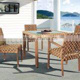 Evergreen Wicker Furniture - Outdoor Patio Coffee Set - PE Rattan Furniture