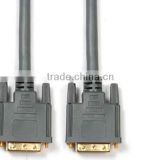 DVI 24+1 Male to Male 1.5m black Computer Video Cable black and red color
