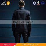 Stand Collar Men Wool Jacket thumbnail-6