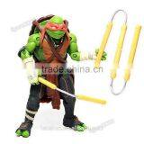 4x Teenage Mutant Ninja Turtles TMNT Da Vinci/Raphael/Mikey/Donatello 5" Action Figure Loose thumbnail-3