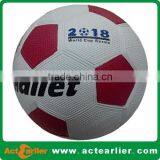 Cheap Size 4 Promotional Natural Rubber Soccer Ball thumbnail-2