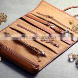 Travel Leather Leather Jewelry Roll thumbnail-3