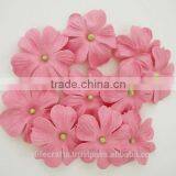 Pink Jewels of Spring Paper Flower 6 Pcs / 20 Pcs / 50 Pcs