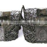 Rattan Basket Set thumbnail-1