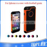 Football Grain Silicone case Plastic Case for iPhone 6 6s