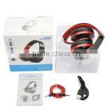 Stereo Wireless Bluetooth Headset Foldable Sport Headset Headphone Handsfree Microphone for IPhone Samsung Galaxy HTC thumbnail-6