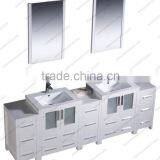 Double Frame Mirror Allen Roth Bathroom Cabinets Combo thumbnail-6