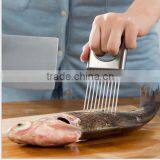 New Design Stainless Steel Onion Slicer Holder /onion Slicer /onion Cutter thumbnail-2