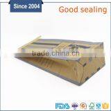 FDA Food Grade Paper Bag Natural Tin Tie Kraft Paper Bag With Window thumbnail-3