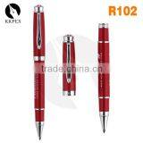 KKPEN Metal Material Red Bright Chrome Office & School Pen thumbnail-3