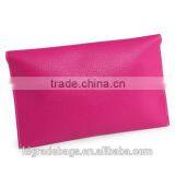 Womens Envelope Synthetic Leather Lady Clutch Bag New Fashion Envelope Clutch Bag With Chain Shoulder thumbnail-3