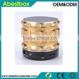 AI65077 Portable Mini Bluetooth Speakers,Metal Steel Wireless Smart Hands Free Subwoofer Speaker For Mobile Phone thumbnail-1