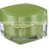 Cosmetic Square Acrylic Cream Jar