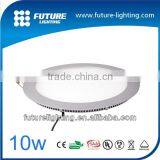 Indoor Shenzhen Manufacture High Quality Super-thin 10W Surface Mount Round Panel Led Ceiling Light
