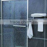 New Aluminum Alloy Frame Glass Shower Enclosure , Double Sliding Glass Shower Cubicle,elect Glass Shower Door Screen KDS-PM02-1 thumbnail-3