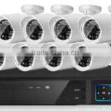 CCTV H.264 TVI camera dvr system 1080P IR-CUT bullet camera support PTZ