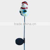 Snowman Christmas/solar garden lamp,Beautiful christmas solar light/