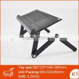 Dorm Mate Furniture Desktop Computer Table for Reading Study in Bed thumbnail-1