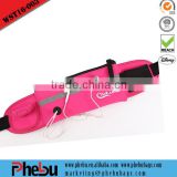 Hot sale new products outdoor waterproof running waist bag(WST16-003)