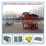 Block making machine with twice material feeding system,paving bricks making machine