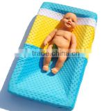 New Sale Polyester Custom Size Personalized Soft Minky Baby Change Mat Cover