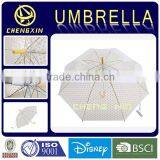 Hot Sale High Quality Cheap Yellow Outdoor Poe Umbrella