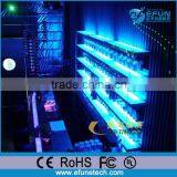 Rgb Color Changing Light up Led Wine Display Rack Illuminated Bar Led Shelf