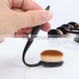 Oval Make Up Brush Set 10pcs, Foundation Make up Brush Set thumbnail-5