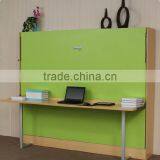 Soft Closing Murphy Horizontal Bed Mechanism With a Desk Hardware