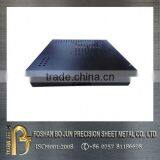 China Suppliers Cnc Machinery Customized Precision Black Powder Coated Chassis thumbnail-1