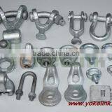 1/2''galvanized Rod Grounding Earthing Clamp for Pole Line Hardware thumbnail-2