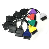 FIAT ECU Scan Adaptors OBD Diagnostic Cable Six Colors