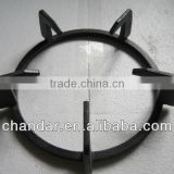 Enamel Cast iron pan support for gas cooker, steel wire pan support