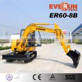 EVERUN Brand New Full Hydraulic 7 Ton Crawler Excavator 4WD
