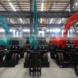 Agriculature Machinery LOW PRICE JINGONG JGM9075L Wheel Excavator thumbnail-2