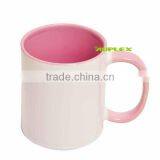 10oz 11oz AAA Grade Blank 100g Sublimation Paper Color Inside and Handle Coated Mug thumbnail-3
