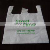 Eco-friendly Bioderagdable Disposable Plastic T Shirt Bag for Grocery thumbnail-2