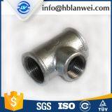 NPT Galvanized Beaded Tee M.I. Pipe Fittings