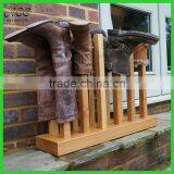 Personalized Boot Stand Wooden Boot Stand Bamboo Boot Stand thumbnail-1