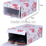 Polyester Shoe Storage Box,Packing Box With Velcro Close thumbnail-1