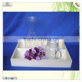 Customized Logo Multi Grids Compartments Decorating Storaging Pine Tray thumbnail-5