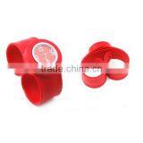 Fashion Cheap Wholesale Adults Kids Personalized Silicone Slap Watches thumbnail-1