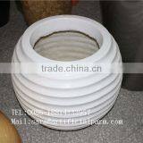 Decorative Fiberglass Vase Garden Landscape Flower Pot for Ourdoor Use thumbnail-3