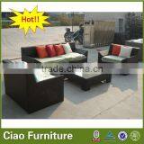 Garden Furniture Plastic Weave Outdoor Sofa Garden Furniture thumbnail-4