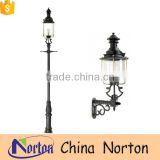 Outdoor Tall pedestal Antique iron lamppost pole NTILP-013Y