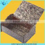 Black Marble Acrylic Storage Display Box thumbnail-2