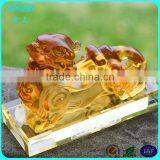 Hot Selling Colored Crystal Leopard of Salon Car Decoration thumbnail-2