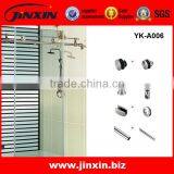 Home Decor Folding Sliding Glass Shower Door/Frosted Glass Bathroom Door thumbnail-1
