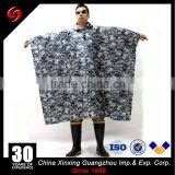 Camouflage Rain Poncho/Camouflage Raincoat/military White Raincoats thumbnail-3