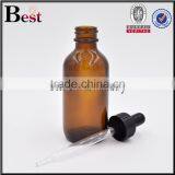 2 oz Amber Glass Bottle Dropper Essentiol Oil Perfume 2 oz Amber Glass Bottle Empty Cosmetic Packaging Wholesale Free Sample thumbnail-2